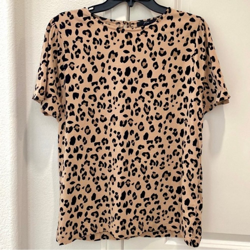 J Crew Puff Sleeve Tee